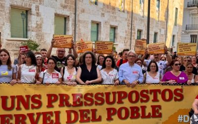 Por unos presupuestos al servicio de la gente