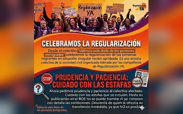 Celebramos la regularización de personas migrantes