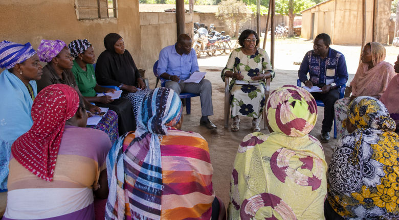Reunión de trabajo en Burkina Faso